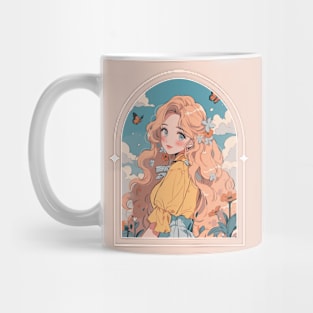 Graceful Girl Anime Mug